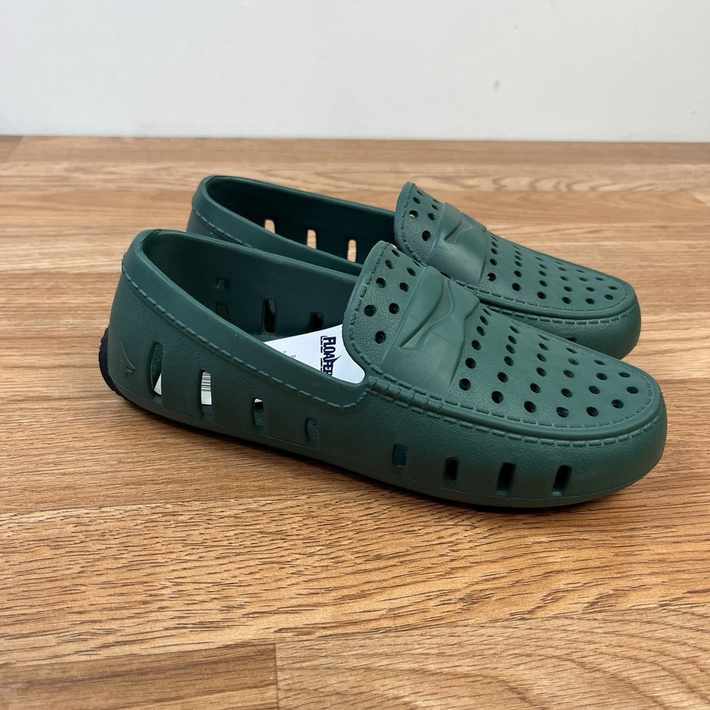 Floafers Prodigy-3‎ Forest Green/Black Loafers Shoes Big Kids Size 3 NEW